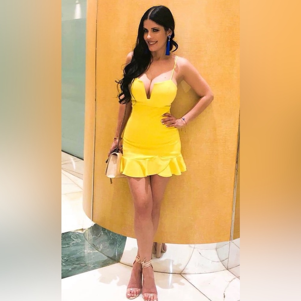 Sexy mini dress